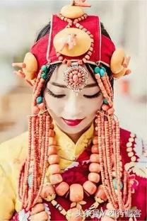 藏族结婚照片,藏族婚礼的浪漫瞬间